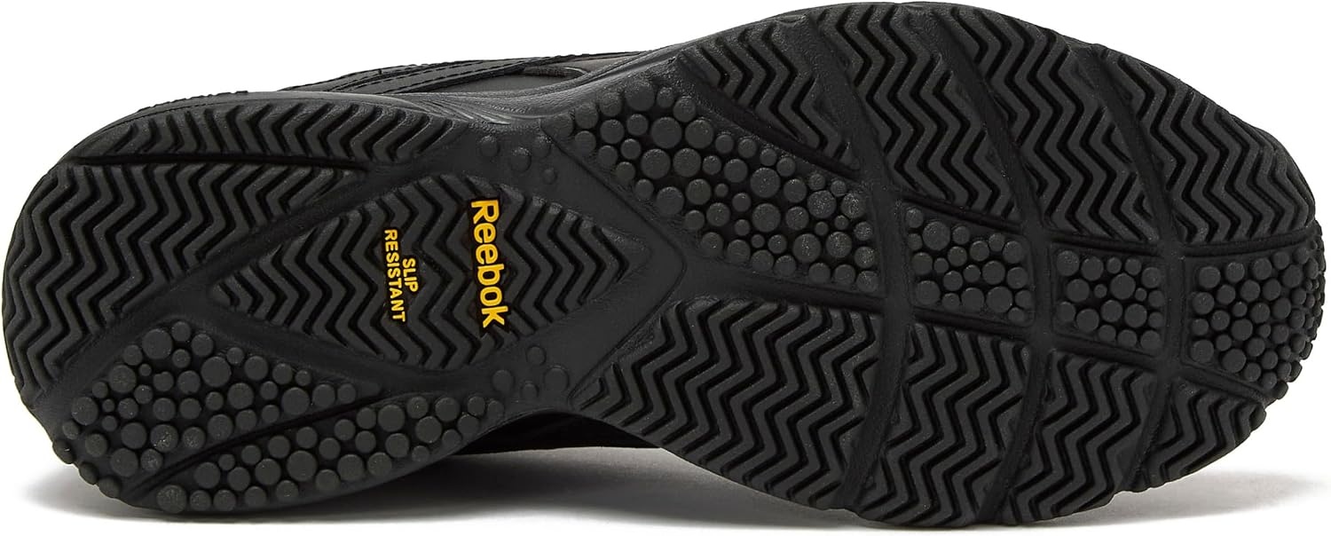 image:imageReebok Work N Cushion Non Slip Work Shoes for Men Black or White Safety SneakersBlackCold Grey5Black