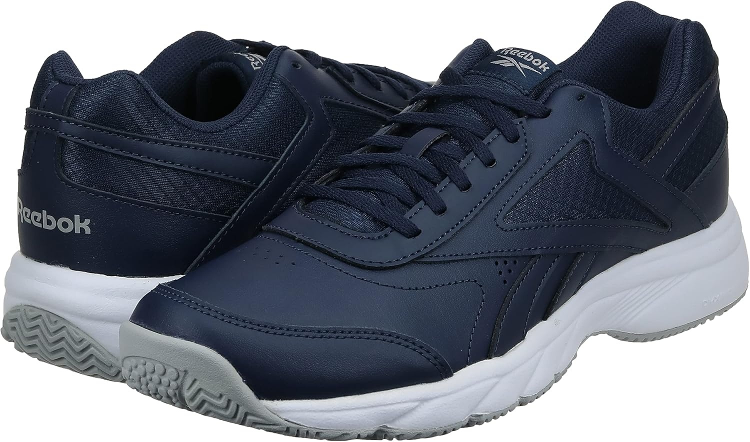 image:imageReebok Work N Cushion Non Slip Work Shoes for Men Black or White Safety SneakersVector Navy Pure Grey 3 Footwear White
