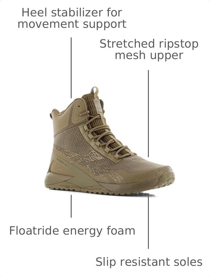 image:imageReebok Work NANO X1 Adventure Tactical Mens BootCoyote