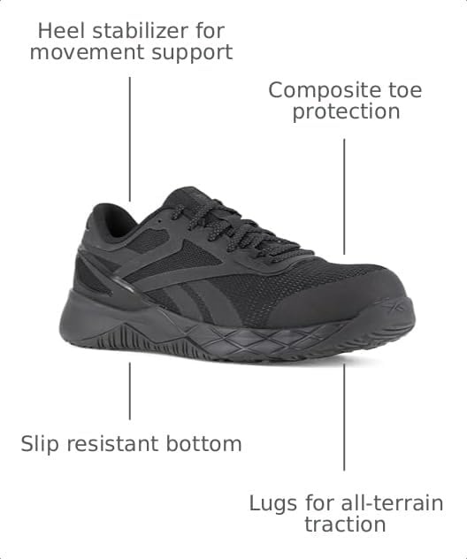 image:imageReebok Work Nanoflex TR Work EH Comp ToeBlack