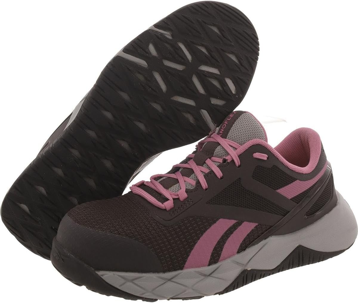 image:imageReebok Work Nanoflex TR Work EH Comp ToeBlackGreyPink