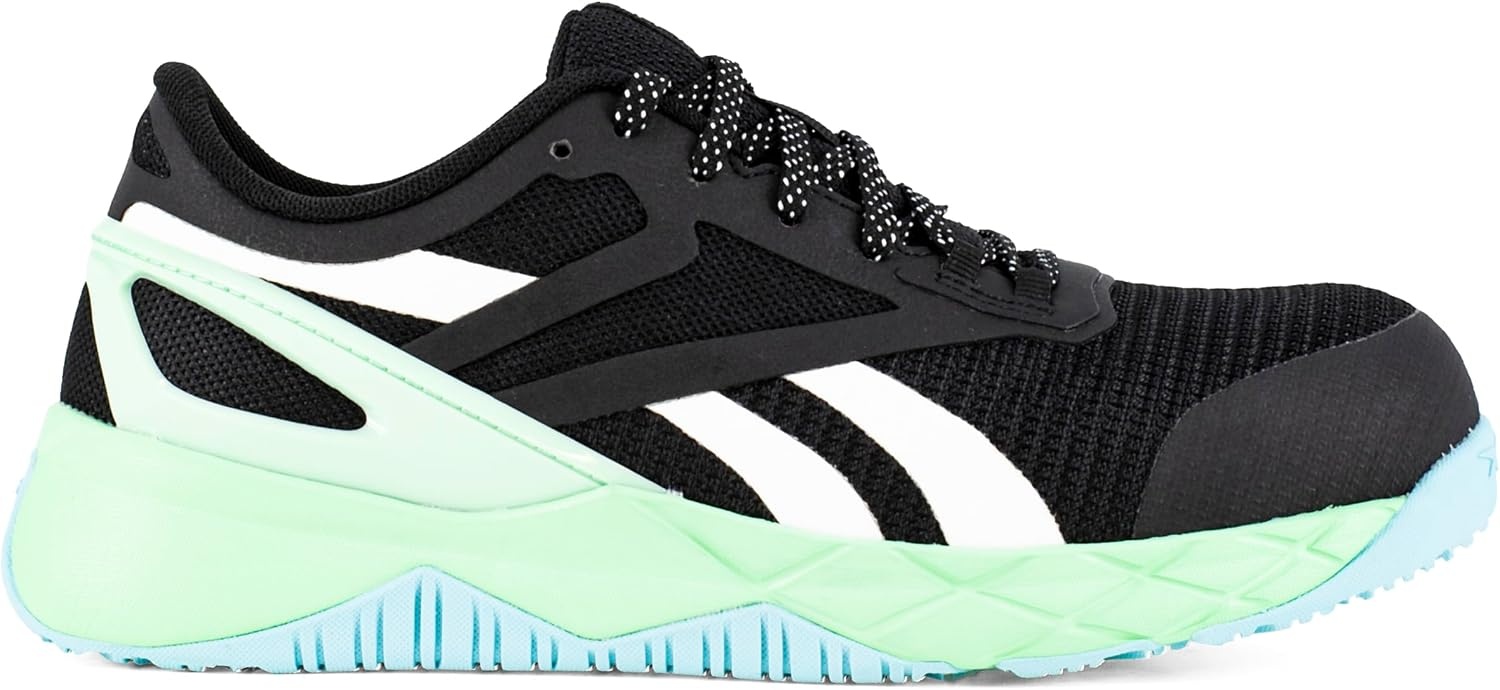 image:imageReebok Work Nanoflex TR Work EH Comp ToeBlackSeafoam GreenWhite