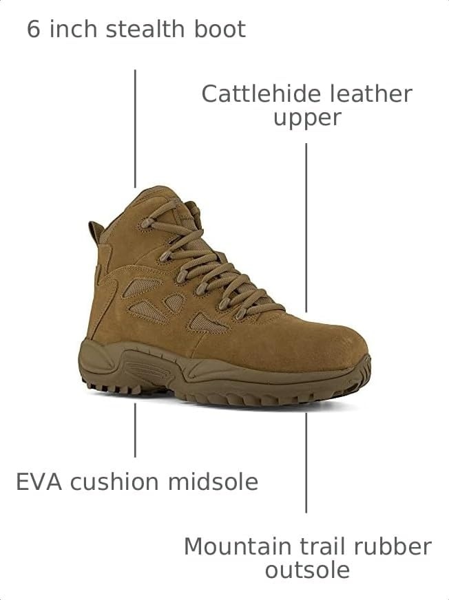 image:imageReebok Work Rapid Response RB 8 Boot Womens BootTan