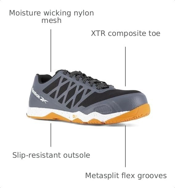 image:imageReebok Work Speed TR Work Composite Toe Mens OxfordGrey