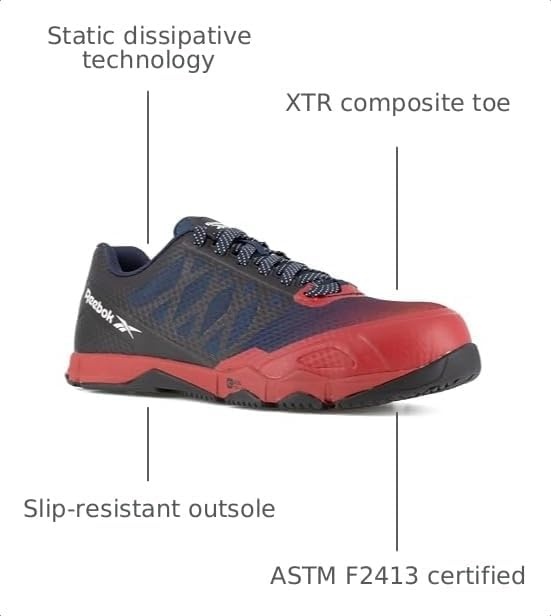 image:imageReebok Work Speed TR Work Composite Toe Mens OxfordRedBlack