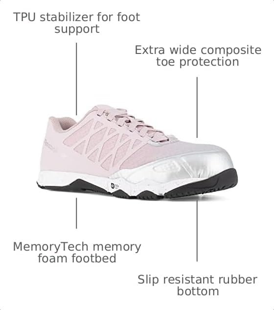 image:imageReebok Work Speed TR Work Composite Toe Womens OxfordPink