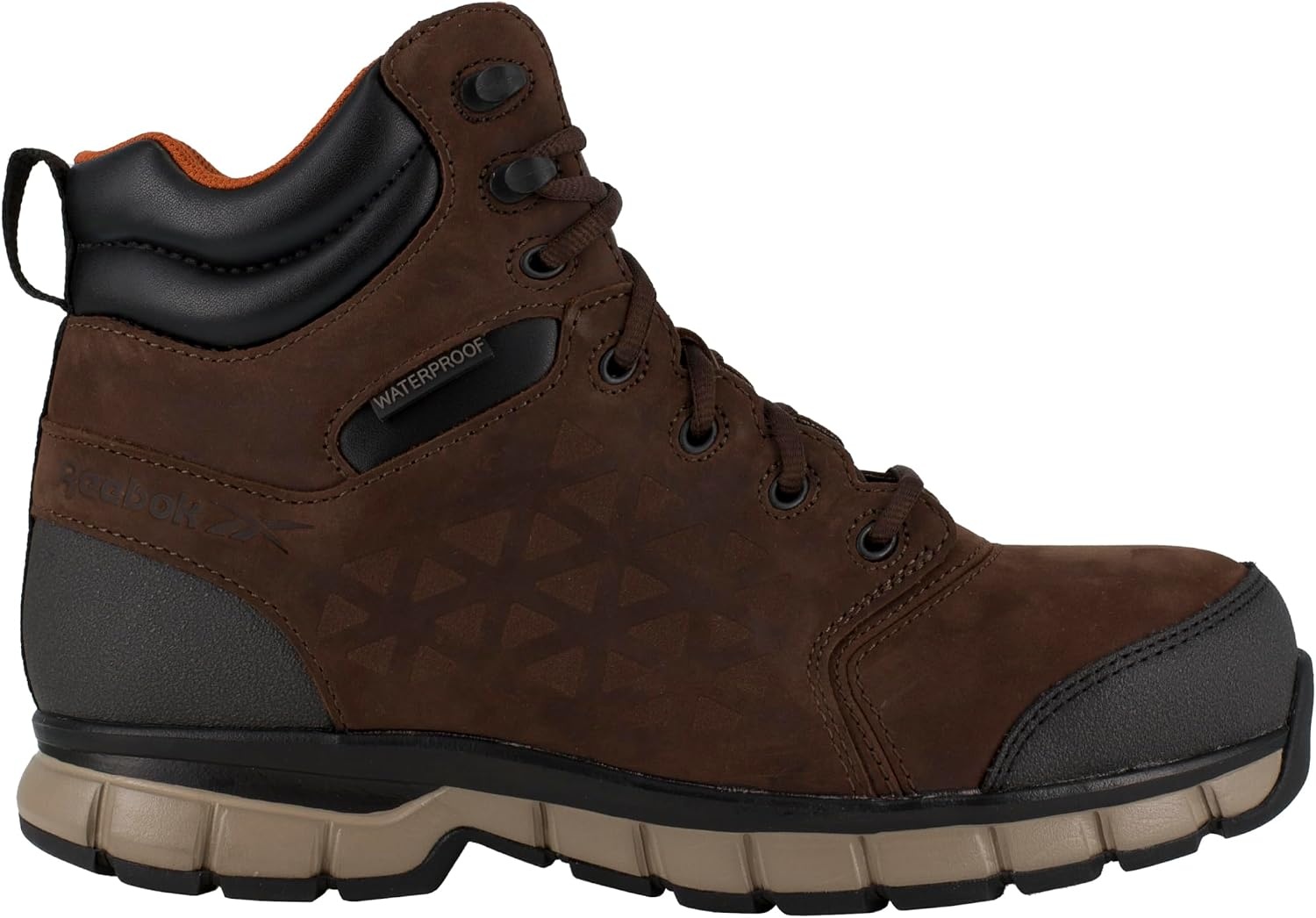 image:imageReebok Work Sublite Cushion Work 6 CT WP Boot Mens OxfordBrown