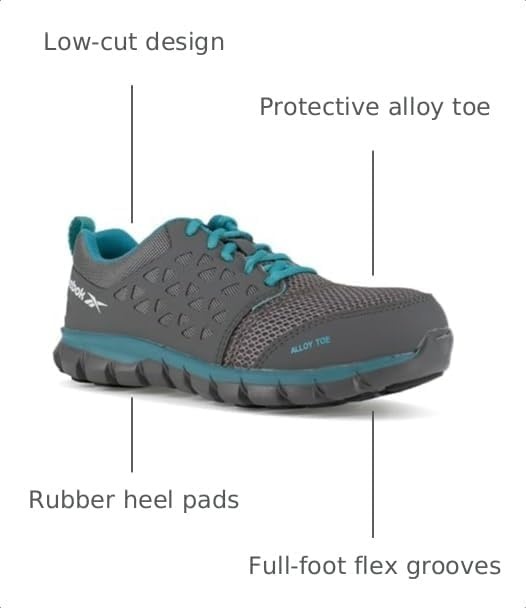 image:imageReebok Work Sublite Cushion Work Alloy Toe Womens OxfordGrey