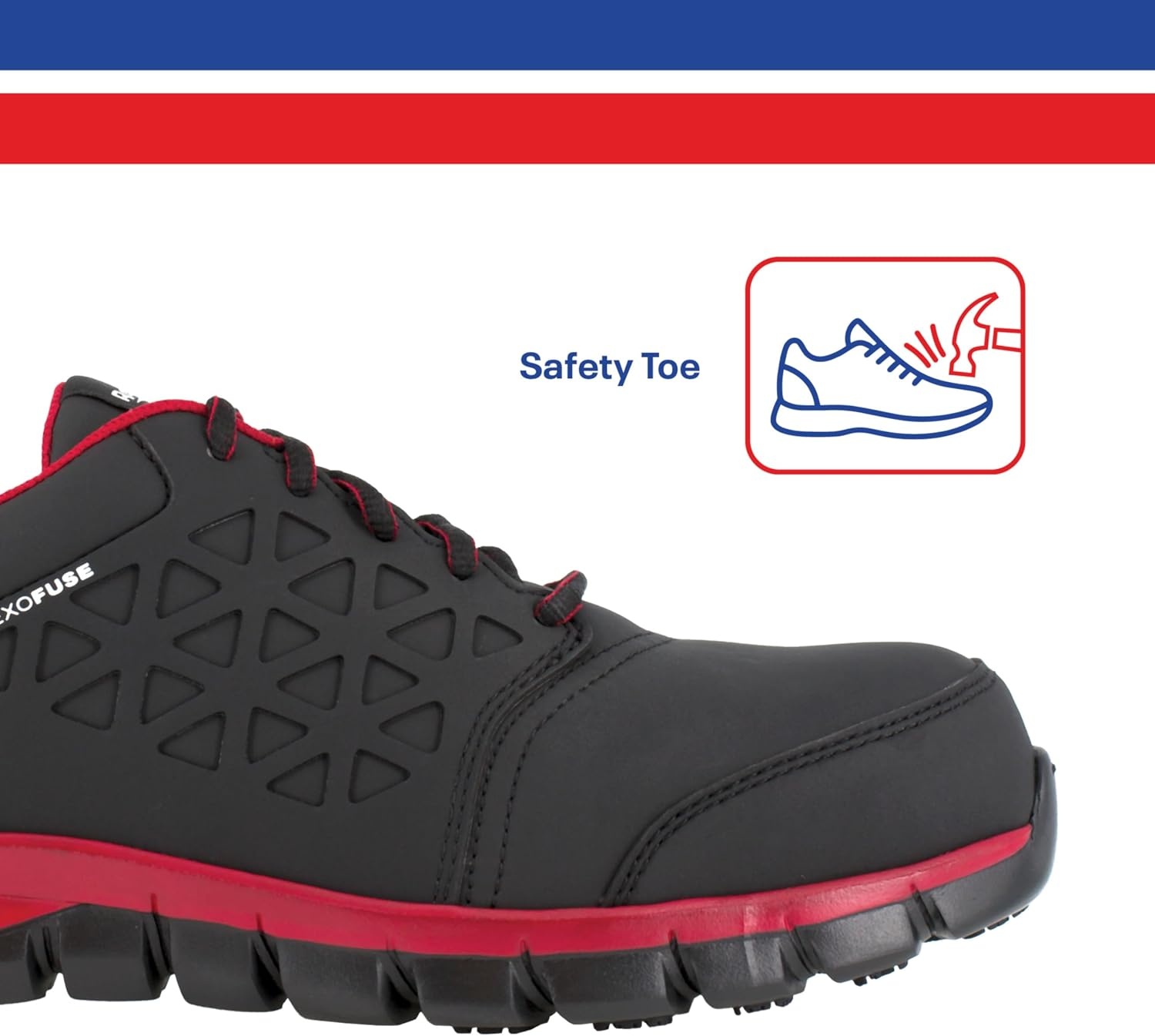 image:imageReebok Work Sublite Cushion Work EXOFUSE CT Mens OxfordBlackred