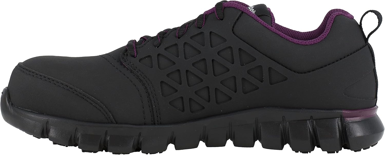 image:imageReebok Work Sublite Cushion Work EXOFUSE Composite Toe Womens OxfordBlackplum