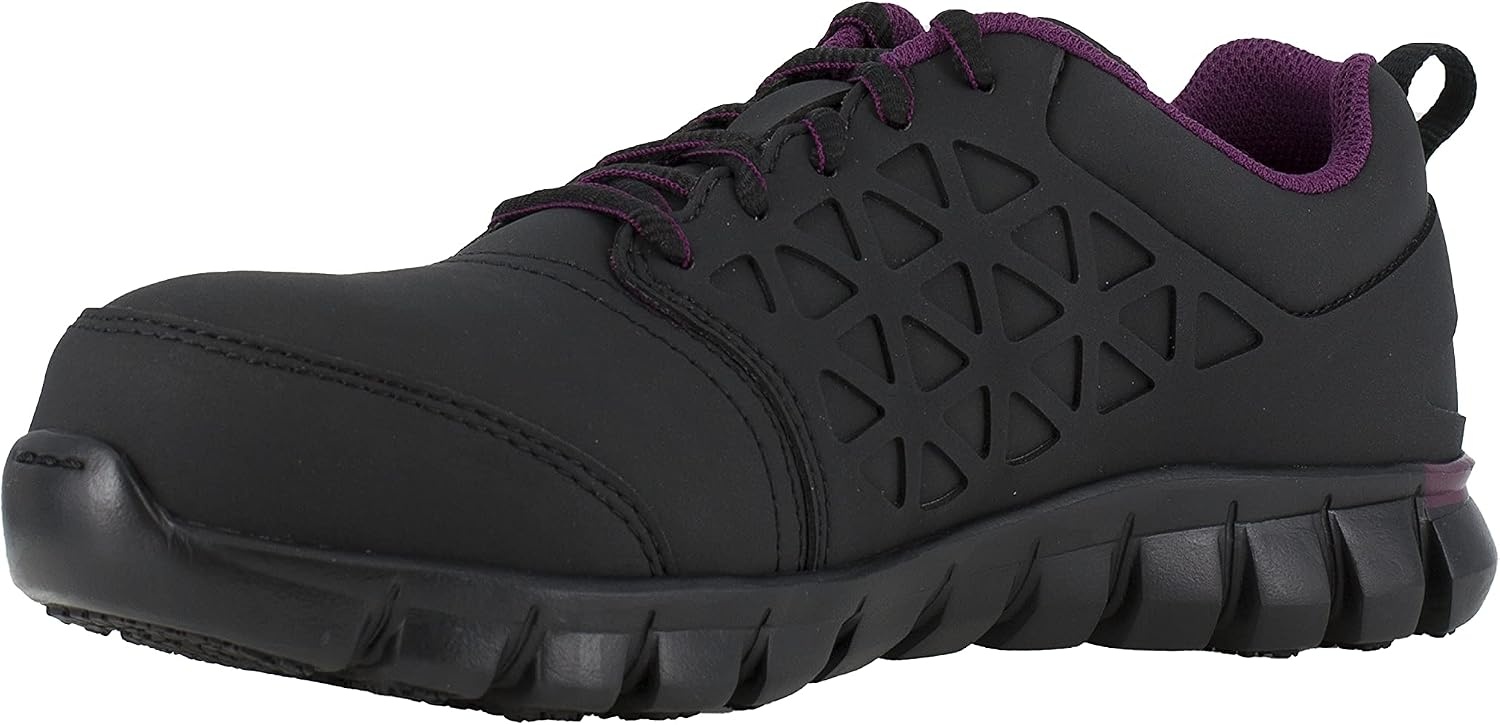 image:imageReebok Work Sublite Cushion Work EXOFUSE Composite Toe Womens OxfordBlackplum