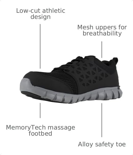 image:imageReebok Work Sublite Cushion Work Womens OxfordBlack