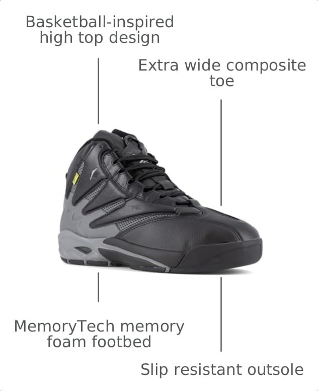 image:imageReebok Work The Blast Work Mens BootBlackgrey