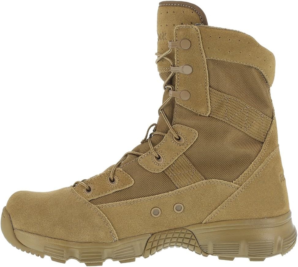 image:imageReebok Work Womens Hyper Velocity 8 Inch Electrical Soft Toe WorkDuty GreenCoyote