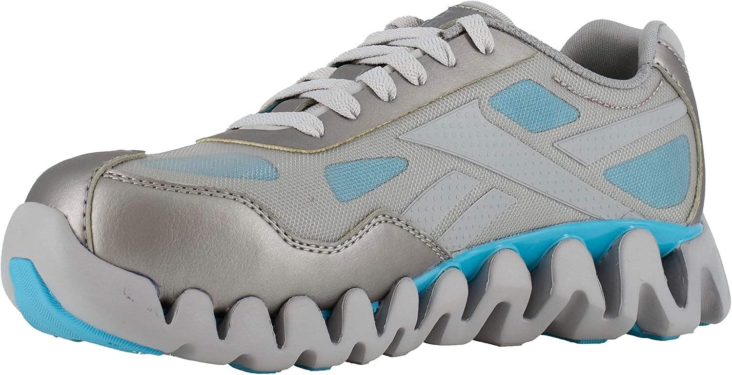 image:imageReebok Work Zig Pulse Work Composite Toe Womens OxfordGreyPowder Blue