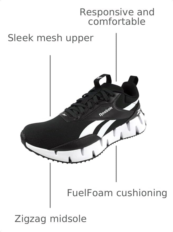 image:imageReebok Zig Dynamica STRCblack Ftwwht Cblack