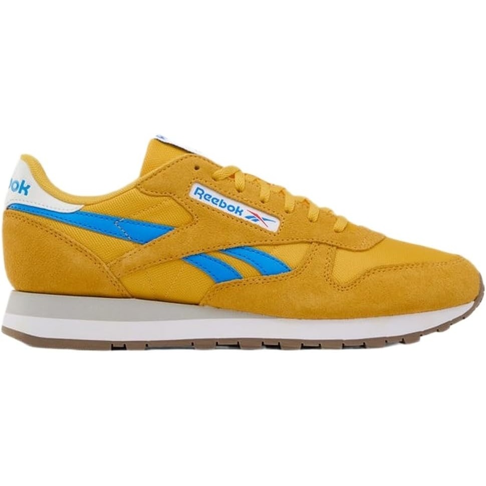 image:imageReebok Classic Nylon Womens Sneakers Casual Tennis Shoes WomenAlways Yellow Virtual Blue Ftwr White
