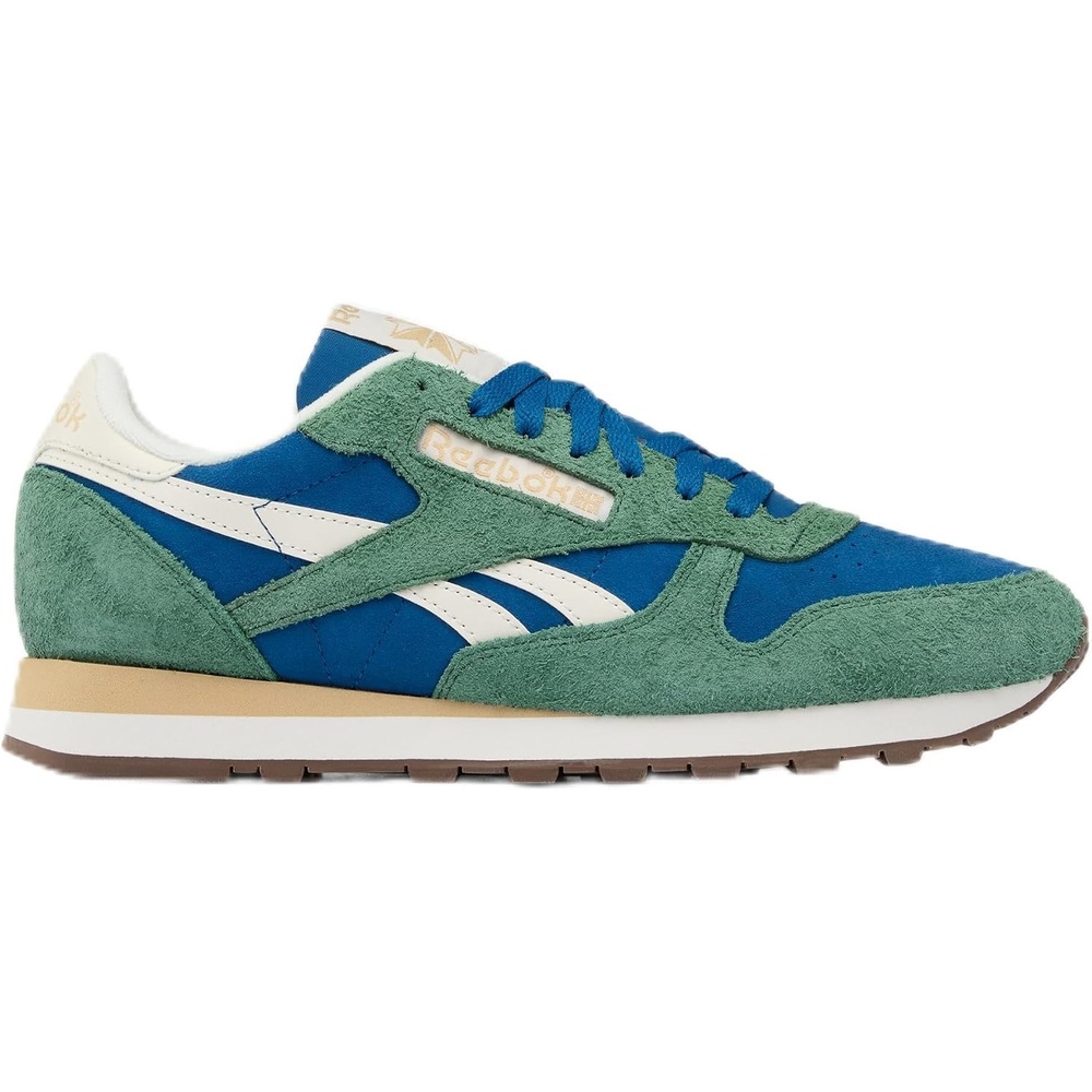 image:imageReebok Classic Nylon Womens Sneakers Casual Tennis Shoes WomenAthleticblue Fieldgreen Chalk
