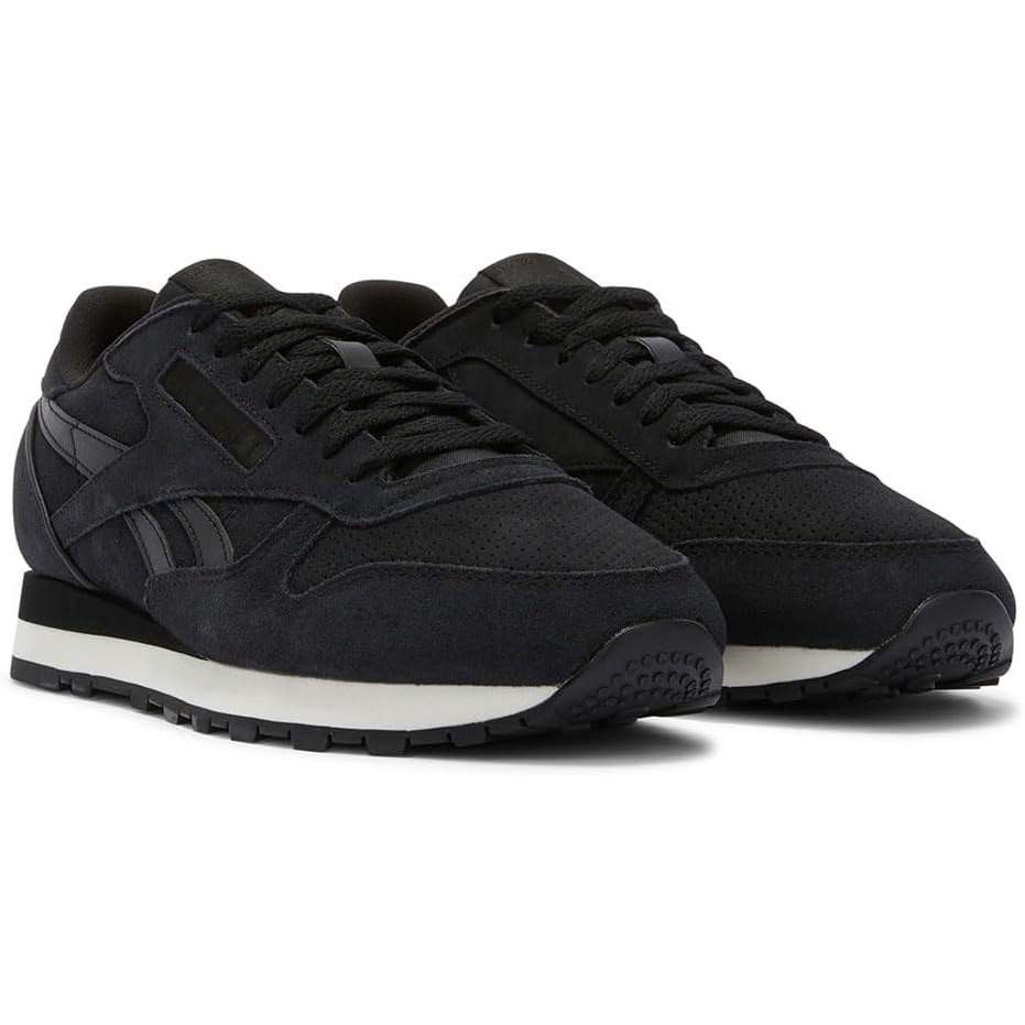 image:imageReebok Classic Nylon Womens Sneakers Casual Tennis Shoes WomenBlack Washed Black White