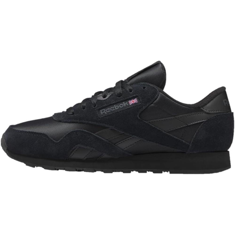 image:imageReebok Classic Nylon Womens Sneakers Casual Tennis Shoes WomenCblack Cblack Purgry