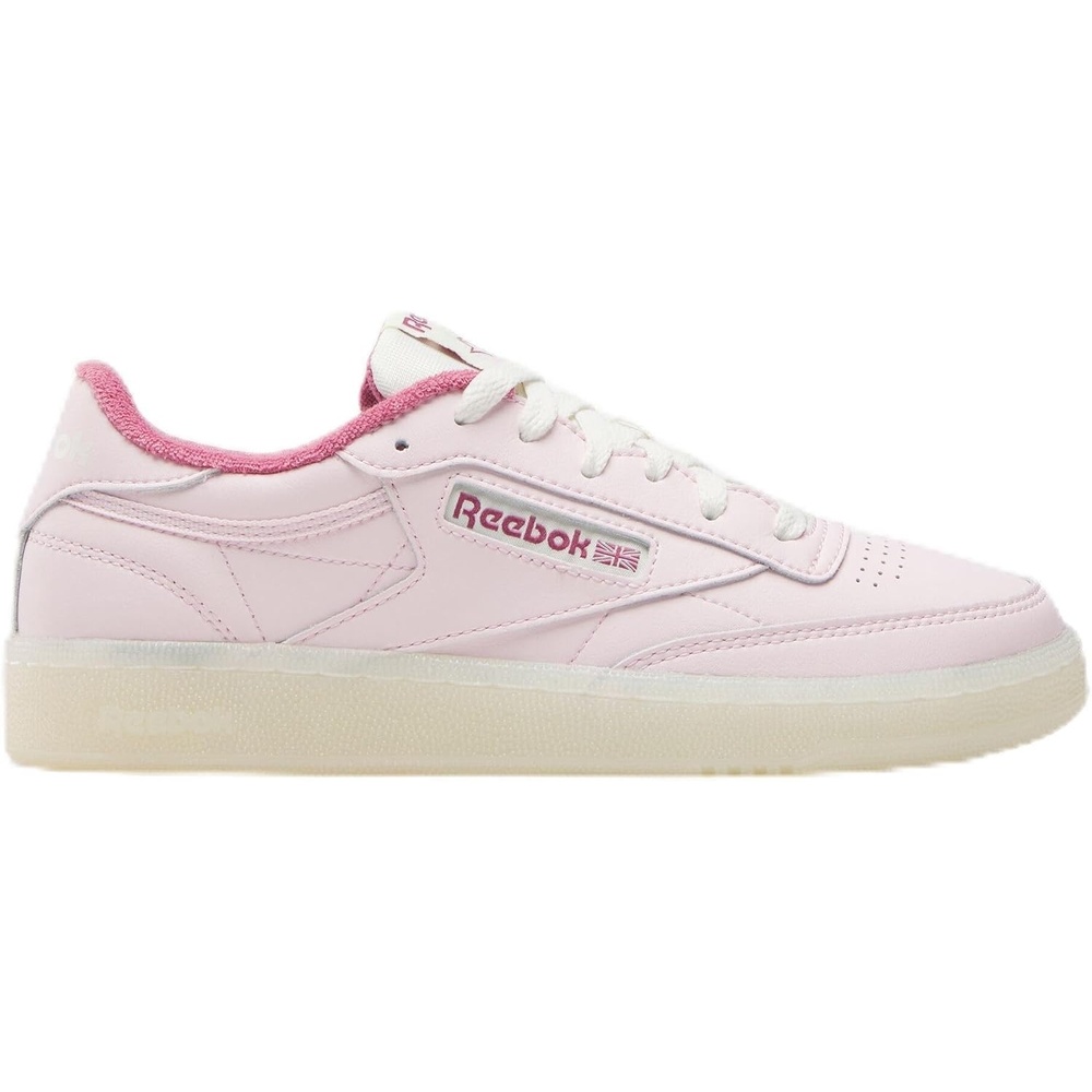 image:imageReebok Classic Nylon Womens Sneakers Casual Tennis Shoes WomenFrostedberry Studiopink Chalk