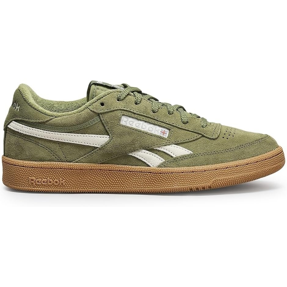 image:imageReebok Classic Nylon Womens Sneakers Casual Tennis Shoes WomenGrittygreen Alabaster Gum