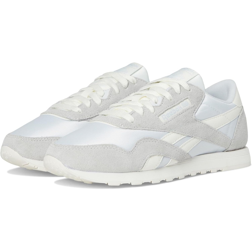 image:imageReebok Classic Nylon Womens Sneakers Casual Tennis Shoes WomenMoonMoonChalk