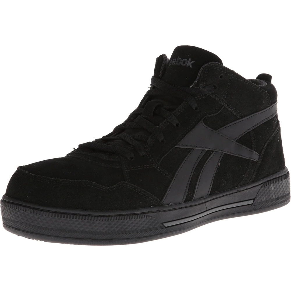 image:imageReebok Mens Rb1735 Dayod Composite Toe Skateboard Work ShoesBlacksuede