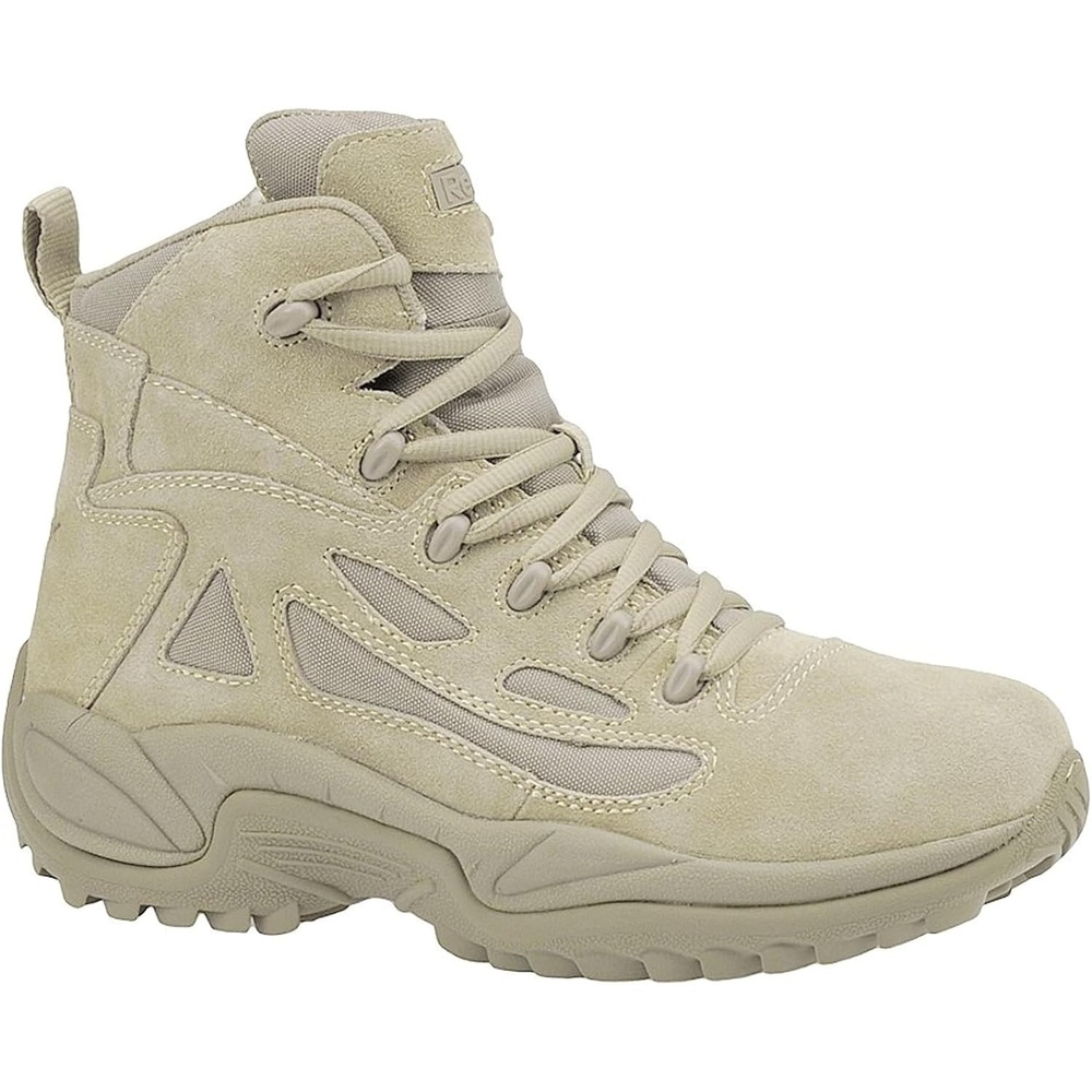 image:imageReebok Mens Rb8694 Rapid Response Rb Composite Toe 6 Tactical Stealth Boot Sidezipper Desert Tan Military amp Tactical BootsDesertsuede