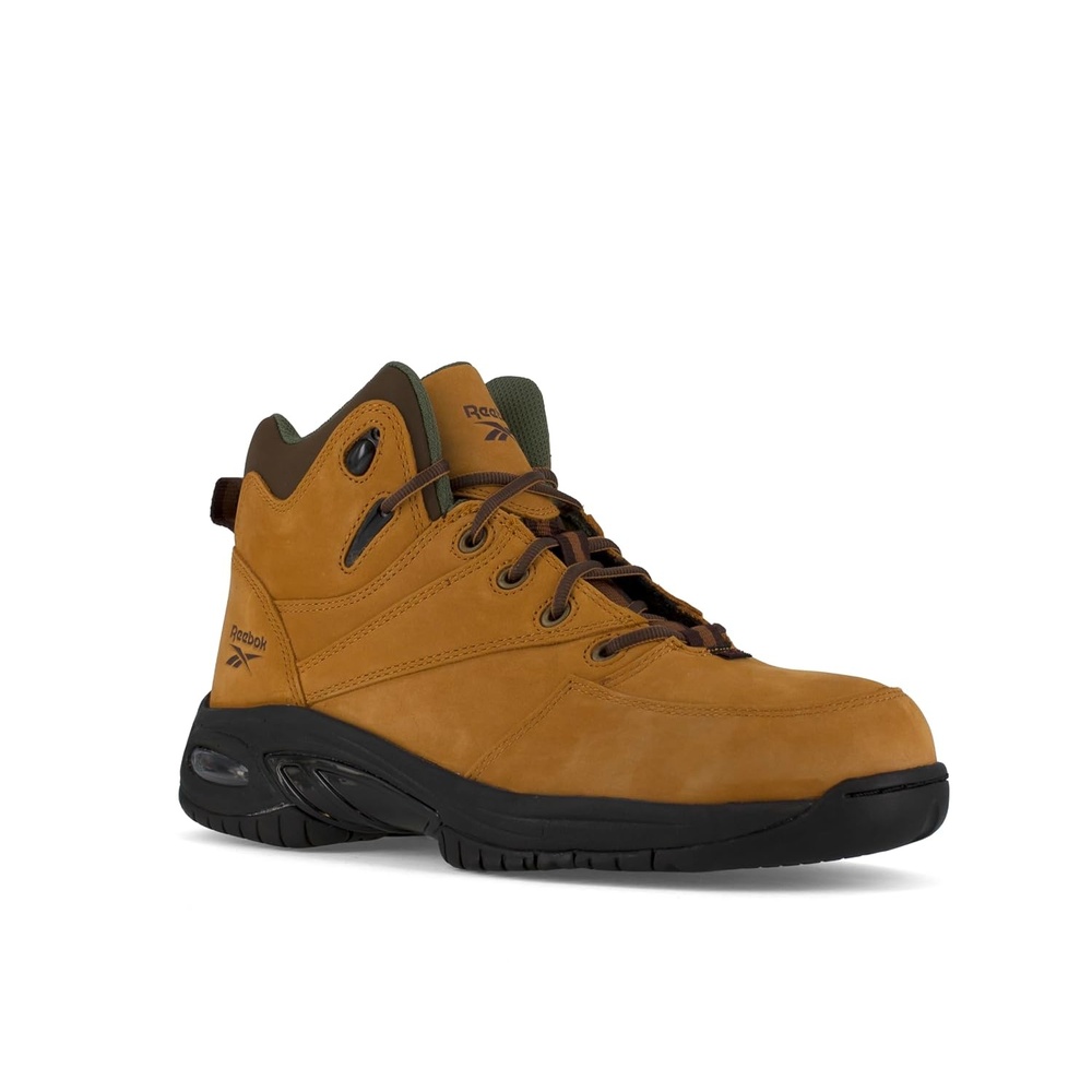 image:imageReebok Mens TYAK Composite Toe Conductive Sneakers Shoes Beige Size 9 DTan