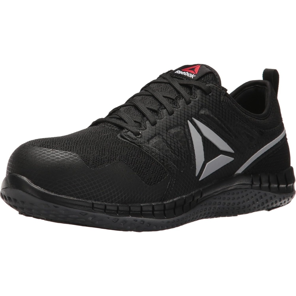 image:imageReebok Mens Zprint Work Safety Toe Athletic Work Industrial Construction Shoe Cobalt Blue 9 USBlack and Dark Grey