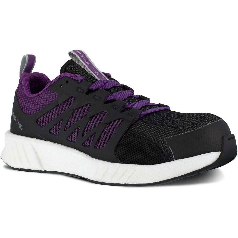 image:imageReebok Womens Rb314 Womens Fusion Flexweave Work Safety Toe Athletic Work Shoe Heritage TealPurple