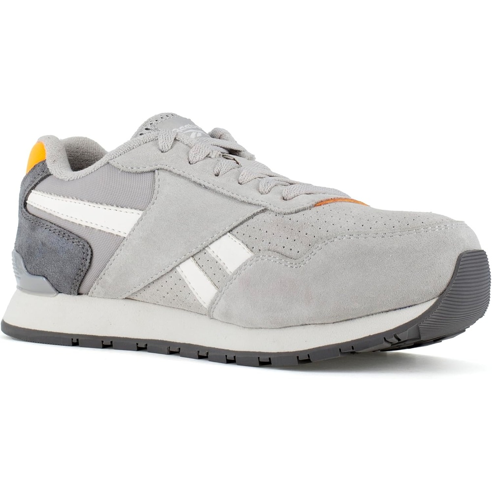 image:imageReebok Womens Rb981 Harman Composite Toe Classic Work SneakersGreyOrange