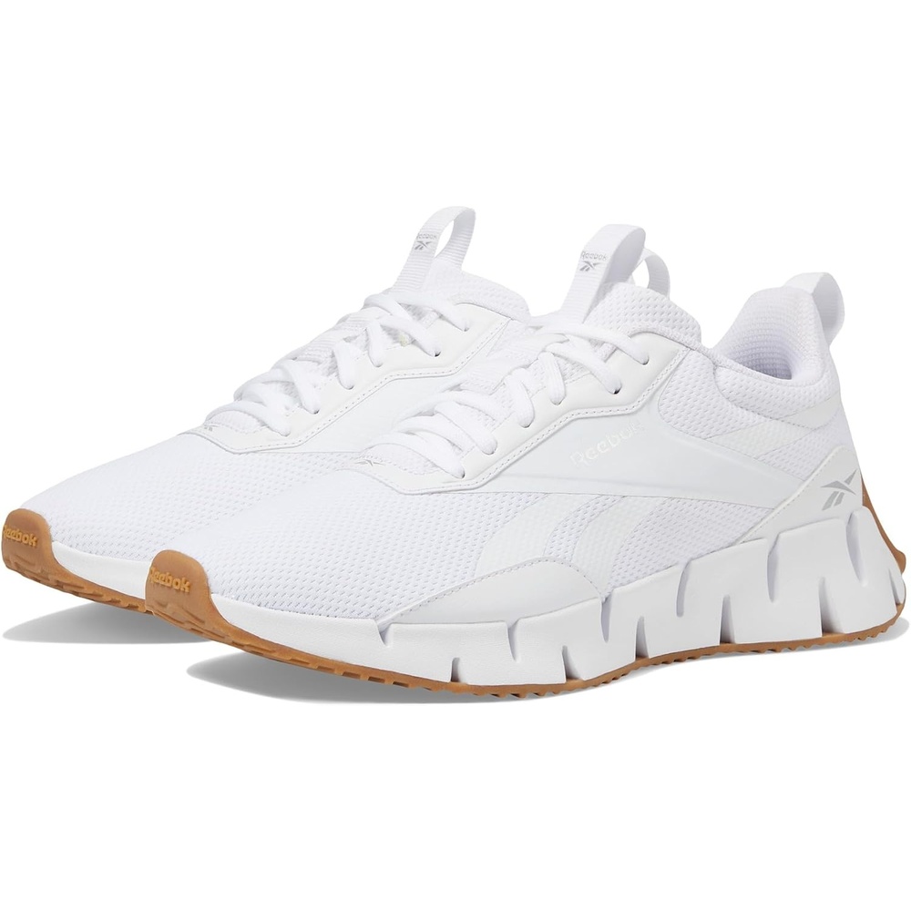 image:imageReebok Womens Zig Dynamica SneakerFootwear WhiteSilver MetallicReebok Lee 3