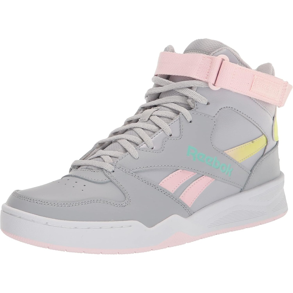 image:imageReebok Work BB4500 Work Composite Toe Womens OxfordCold GreyWhiteAcid Yellow