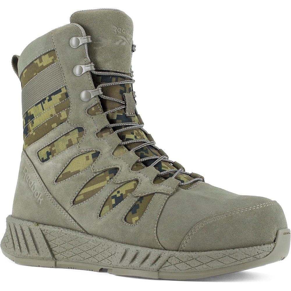 image:imageReebok Work Floatride Energy Tactical EH Comp Toe HighTopDigitalcamo Sage