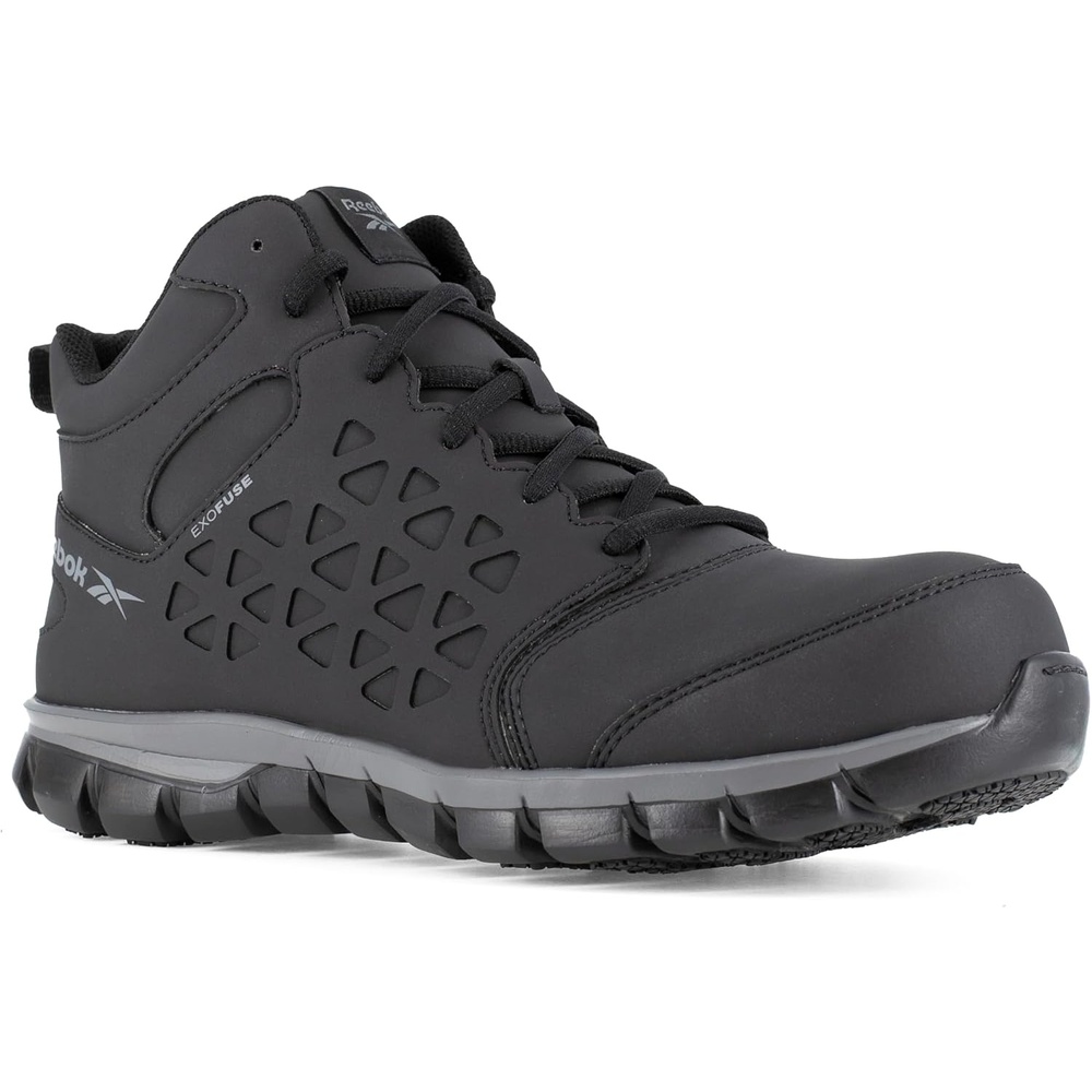 image:imageReebok Work Sublite Cushion Work EXOFUSE Mid Composite Toe Womens OxfordBlack