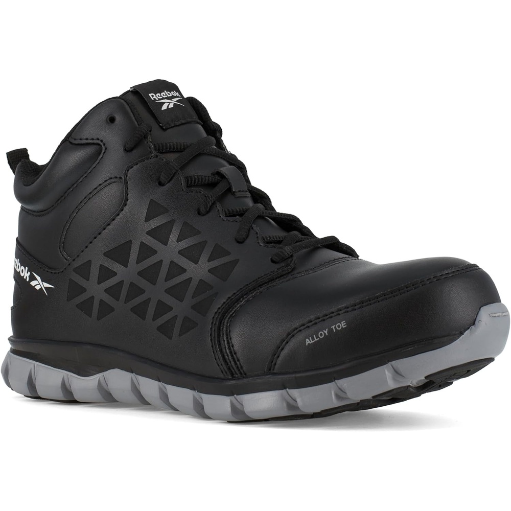 image:imageReebok Work Sublite Cushion Work Mid Alloy Toe Womens OxfordBlack