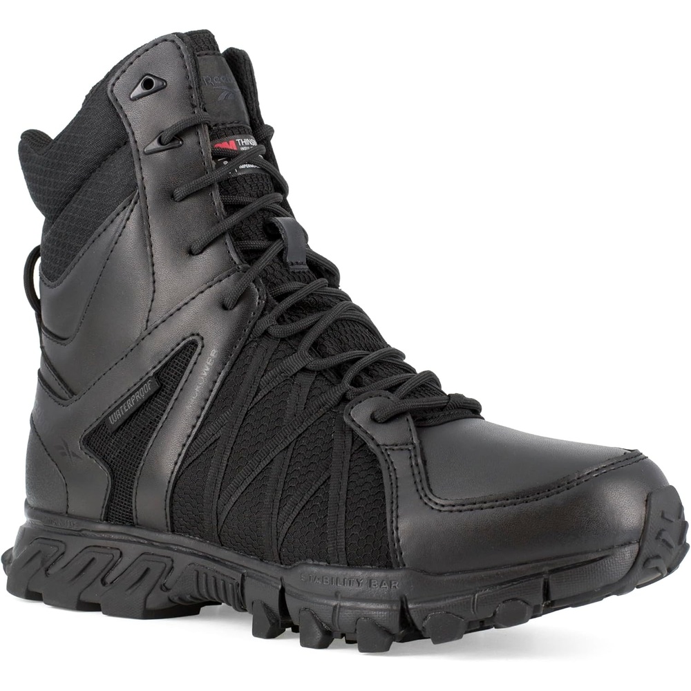 image:imageReebok Work Trailgrip Tactical 6 WP Side Zip Mens BootBlack