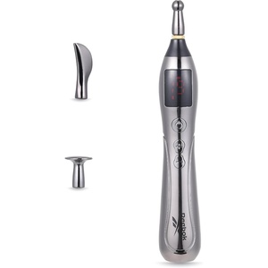 Reebok – 3-in-1 Handheld Percussion Body Massager for Muscle Relief, Steel | Easy Home Use, Portable Personal Care, Daily Wellness Routine, Convenient Storage, Compact