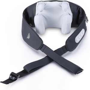 Reebok – Shiatsu Neck and Shoulder Massager with Heat and Deep Kneading | Neck Shoulder Back Relief, Home Office Car Use, Easy, Portable Personal Care, Compact Storage