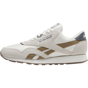 Reebok Classic Nylon Womens Sneakers, Casual Tennis Shoes Women(Chalk Trebro Rbkle2)