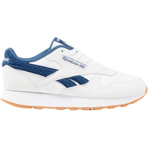 Reebok Classic Nylon Womens Sneakers, Casual Tennis Shoes Women(Ftwwht Uniblu Ftwwht)