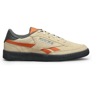 Reebok Classic Nylon Womens Sneakers, Casual Tennis Shoes Women(Simplebeige Grey5 Rust Orange)