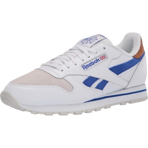 Reebok Classic Nylon Womens Sneakers, Casual Tennis Shoes Women(White/Court Blue/Morning Fog)