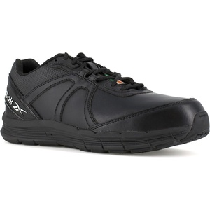 Reebok Men’s Rb3502 Guide Performance Cross Trainer Work Eh Protection Soft Toe Shoes(Black/Black)