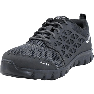 Reebok Men’s Rb4041 Sublite Cushion Safety Toe Athletic Work Shoe Black(Dark Grey)