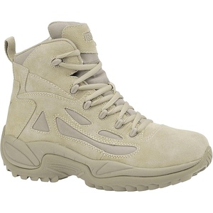 Reebok Men’s Rb8694 Rapid Response Rb Composite Toe 6″ Tactical Stealth Boot Sidezipper Desert Tan Military & Tactical Boots(Desert-suede)