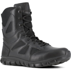 Reebok Mens Sublite Cushion 8 Inch Electrical Soft Toe Work/Duty – Black(Black)