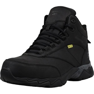 Reebok Men’s Work Beamer Hiker Boots(Black/Black)